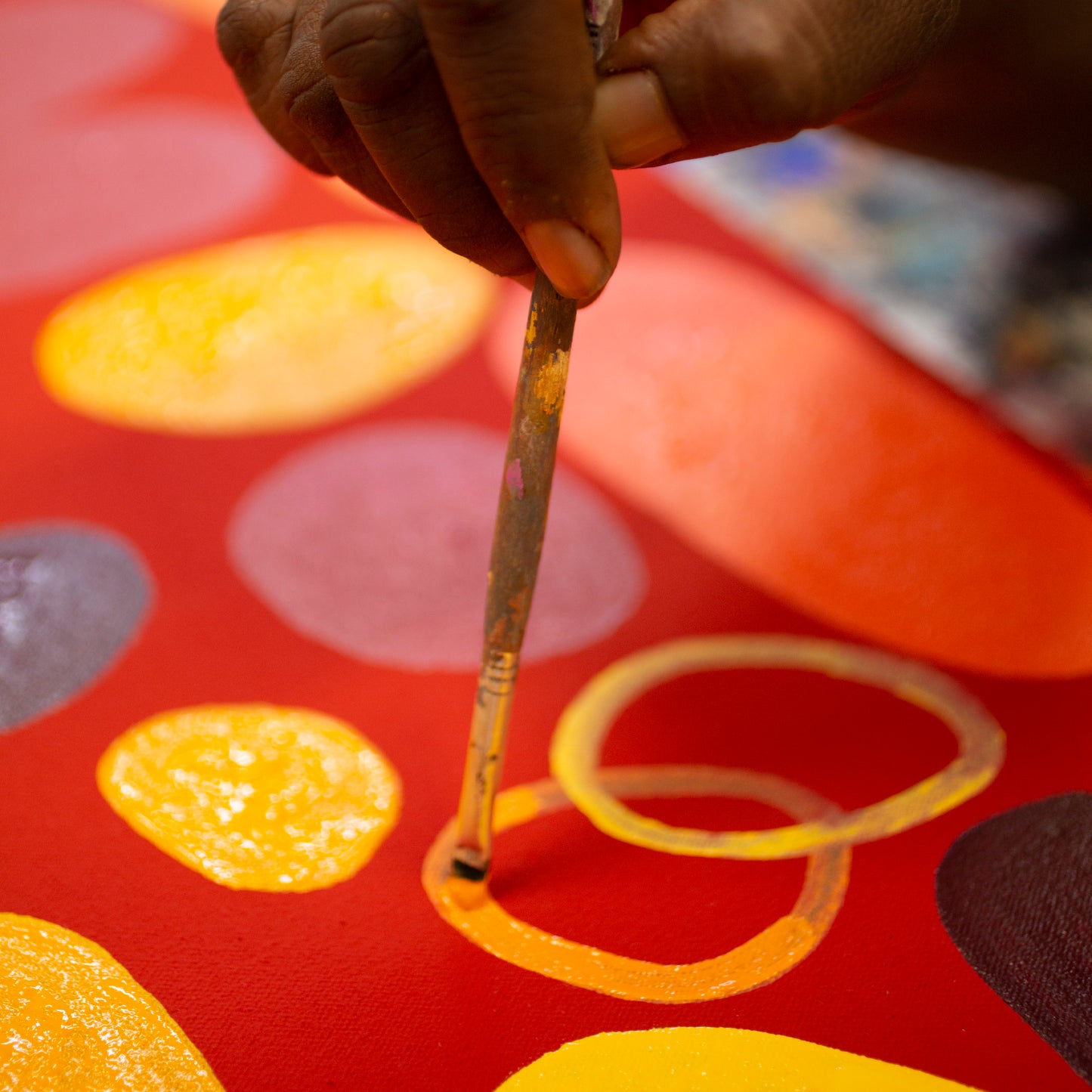 Australia, Ikuntji Artists, Printed Textiles