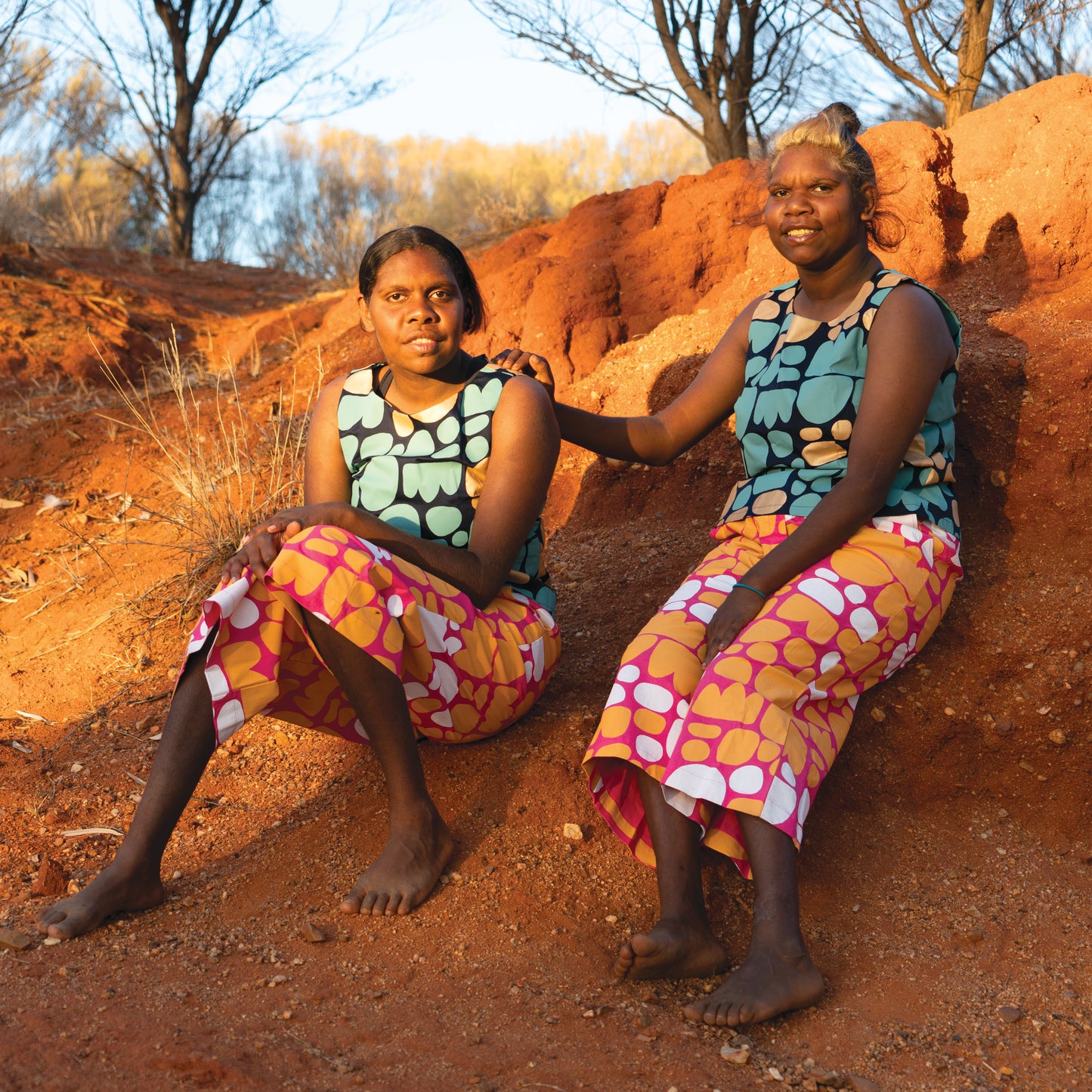 Australia, Ikuntji Artists, Printed Textiles