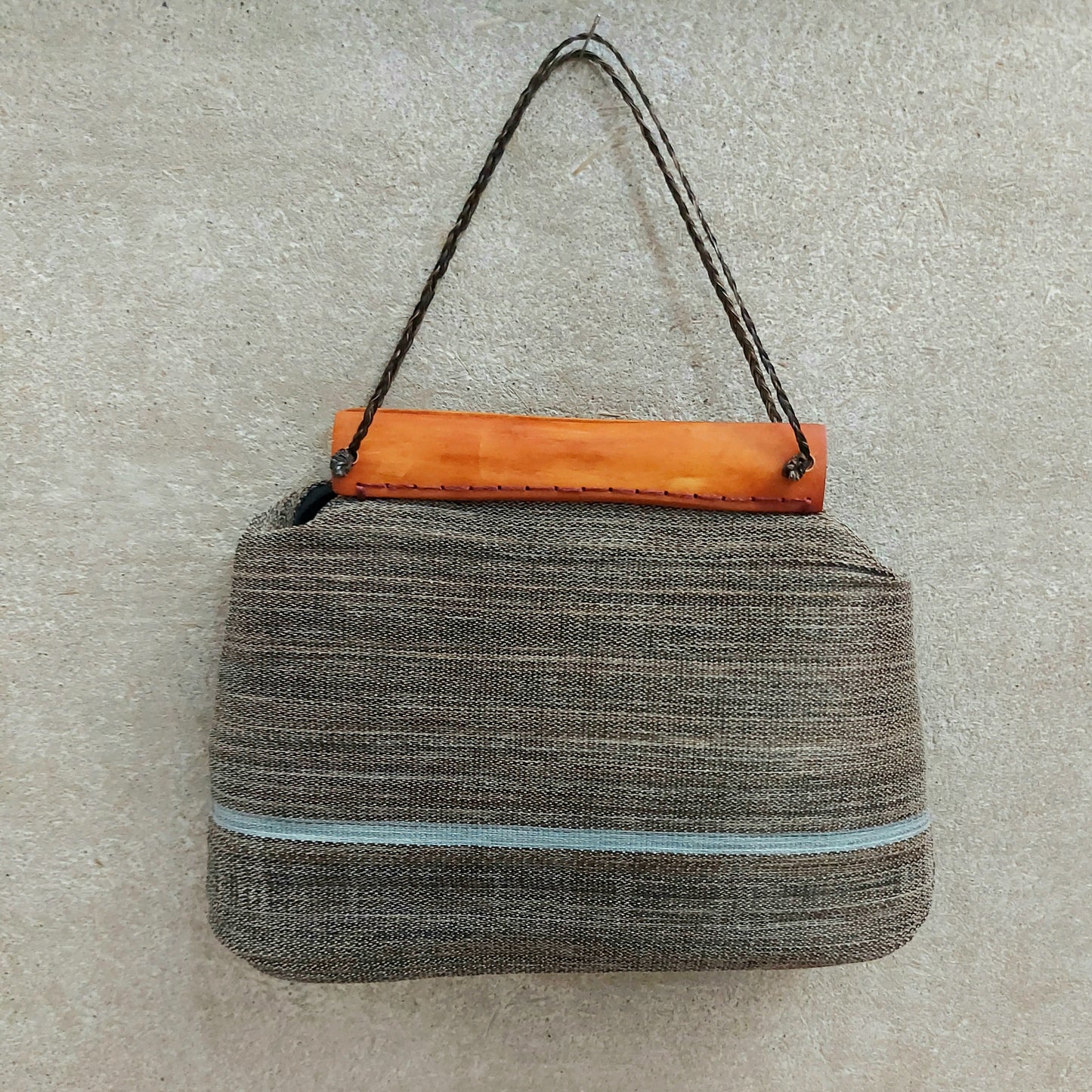 Finland, Waveweaver's Wool / Hannele Köngäs, Striped horse hair bag