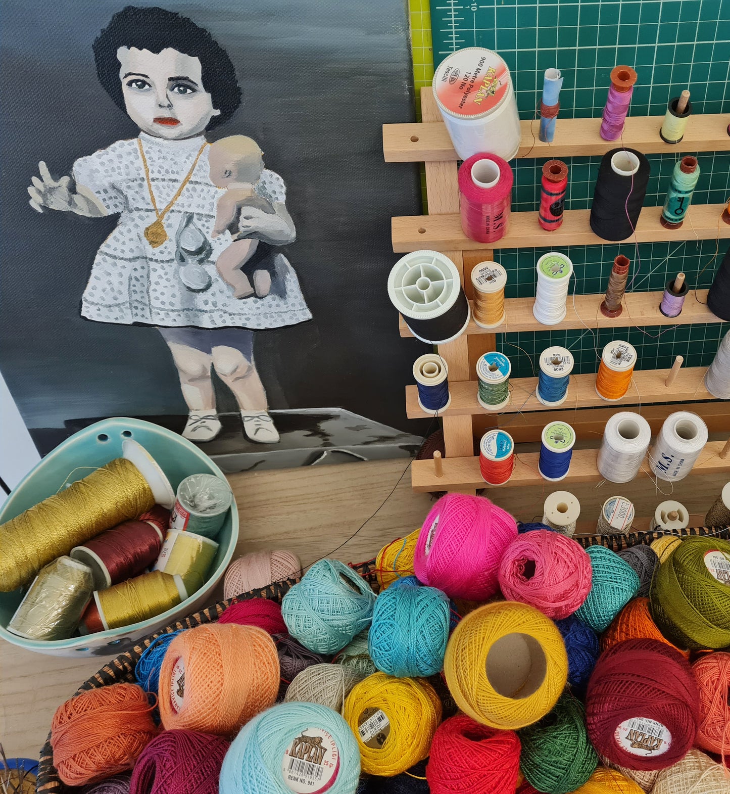Lebanon, Kinship Stories / Yasmine Dabbous, Beading & Embroidery