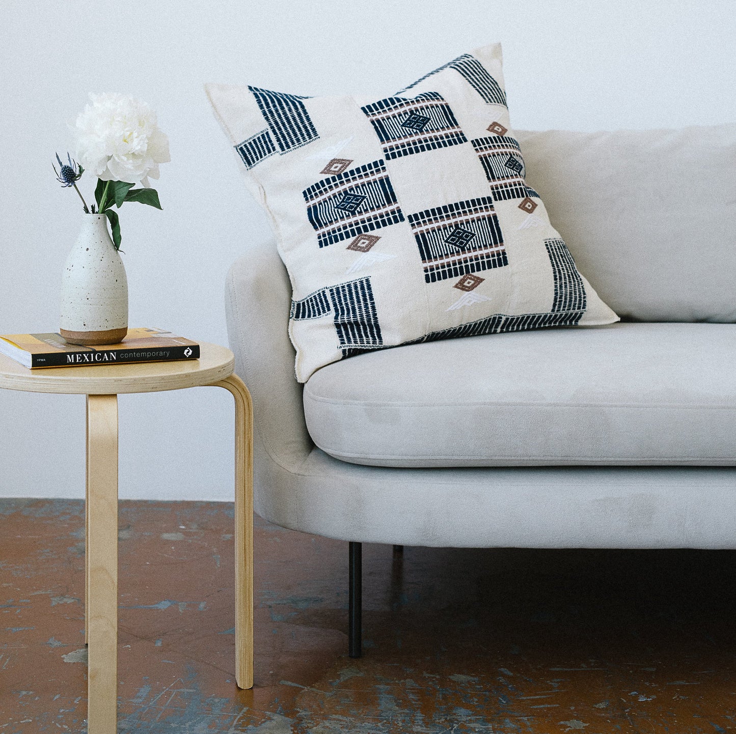 Ivory Coast & USA, Five Six Textiles, Waraniéné Pillow