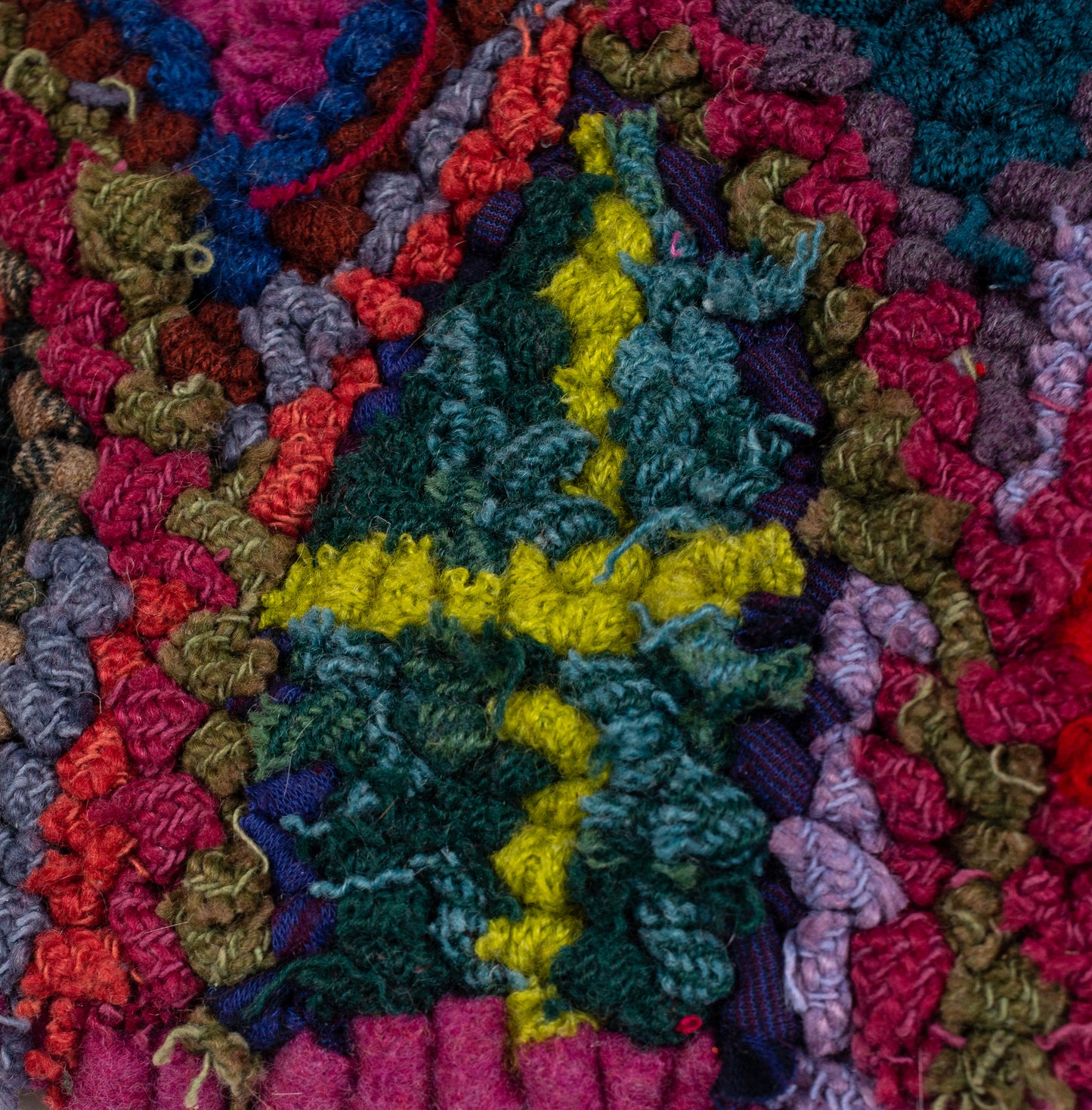 England, Lu Mason, 'Shields' Rag Rug