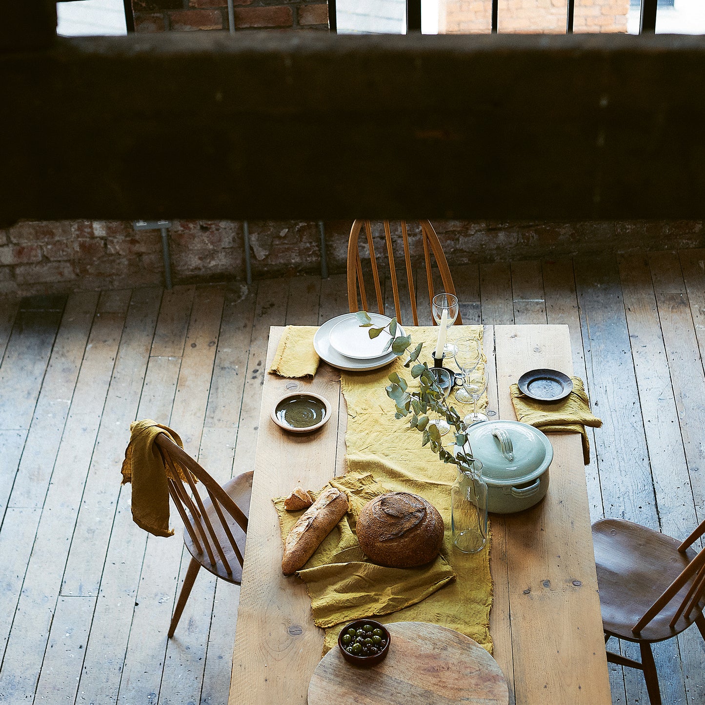 How to dye table linen - Selvedge Magazine