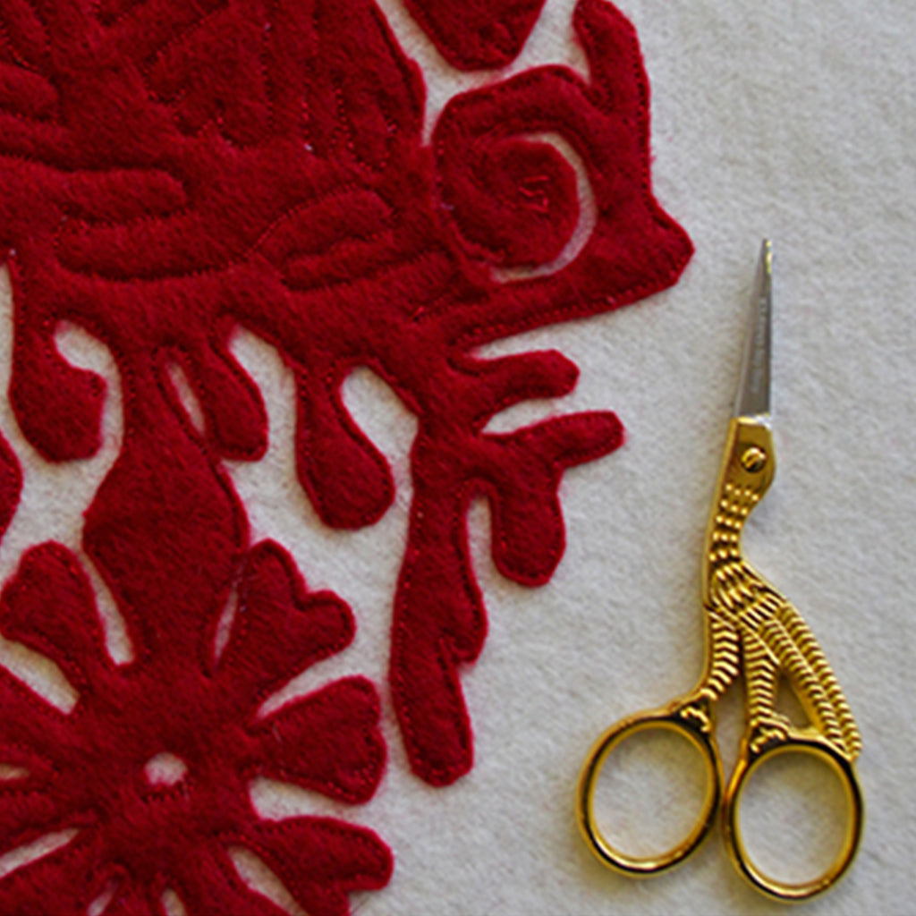 How to make a felt stocking - Selvedge Magazine