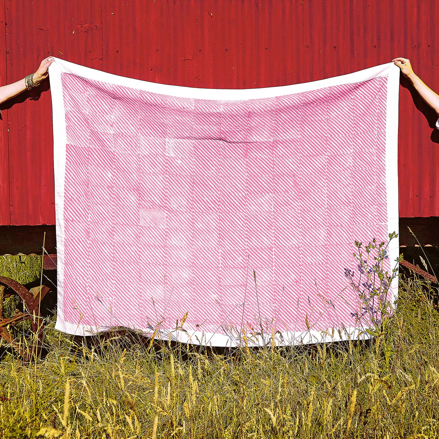 How to make a block printed tablecloth with Molly Mahon