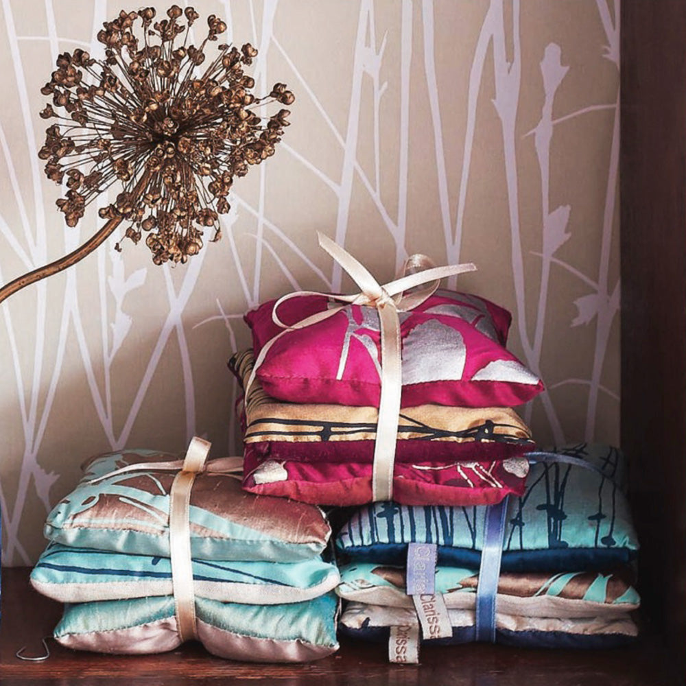Gift: Clarissa Hulse Silk Lavender Bags (UK/EUROPE ONLY)