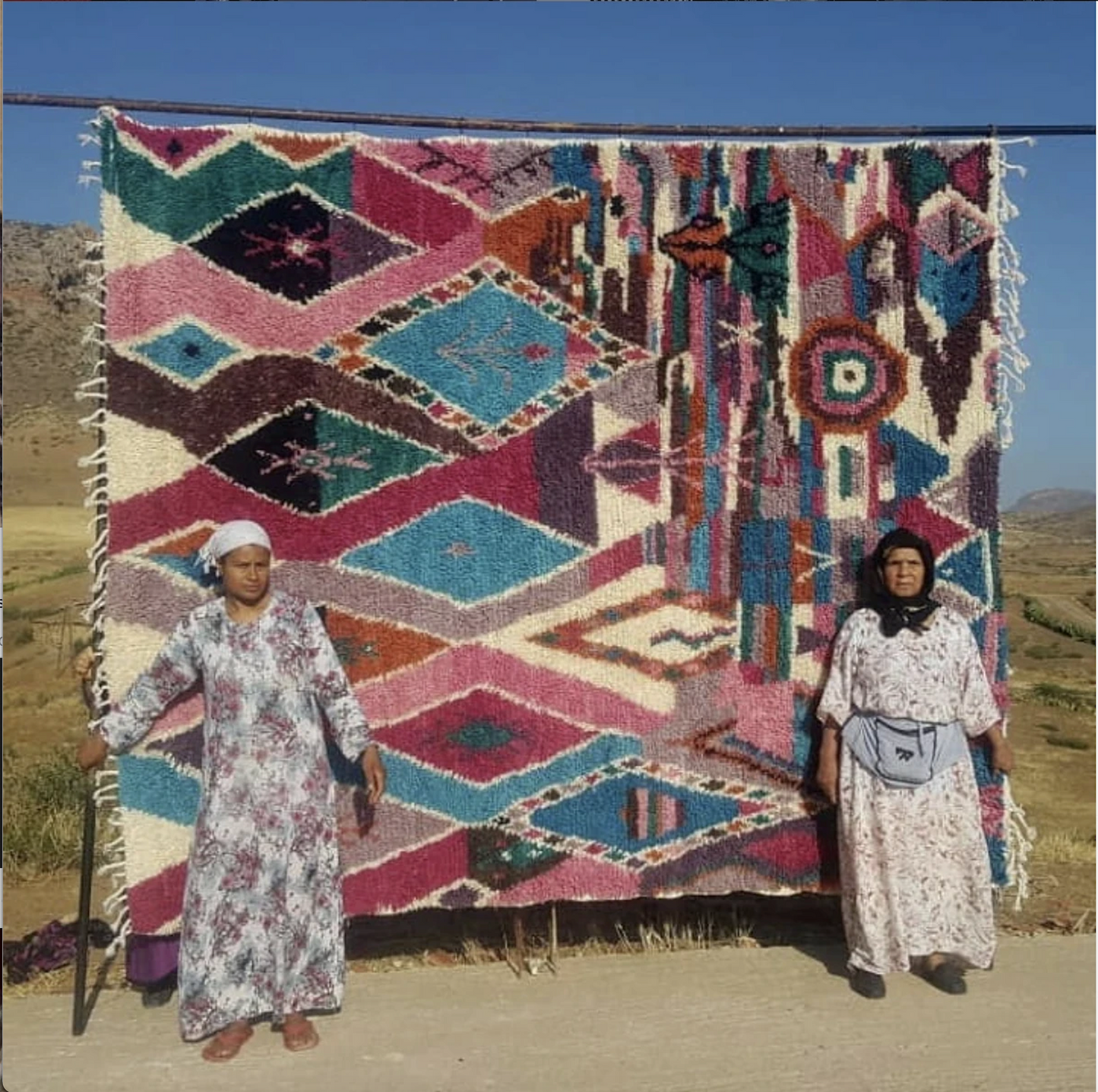 Morocco & USA, The Anou Cooperative, Weaving