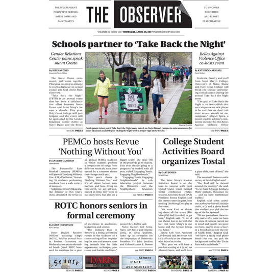 The Observer, April 2017