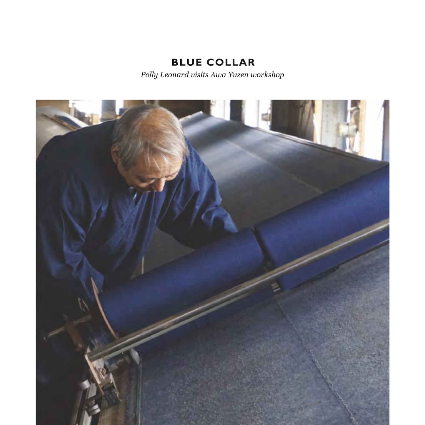 Issue 81 Japan Blue (digital only) - Selvedge Magazine