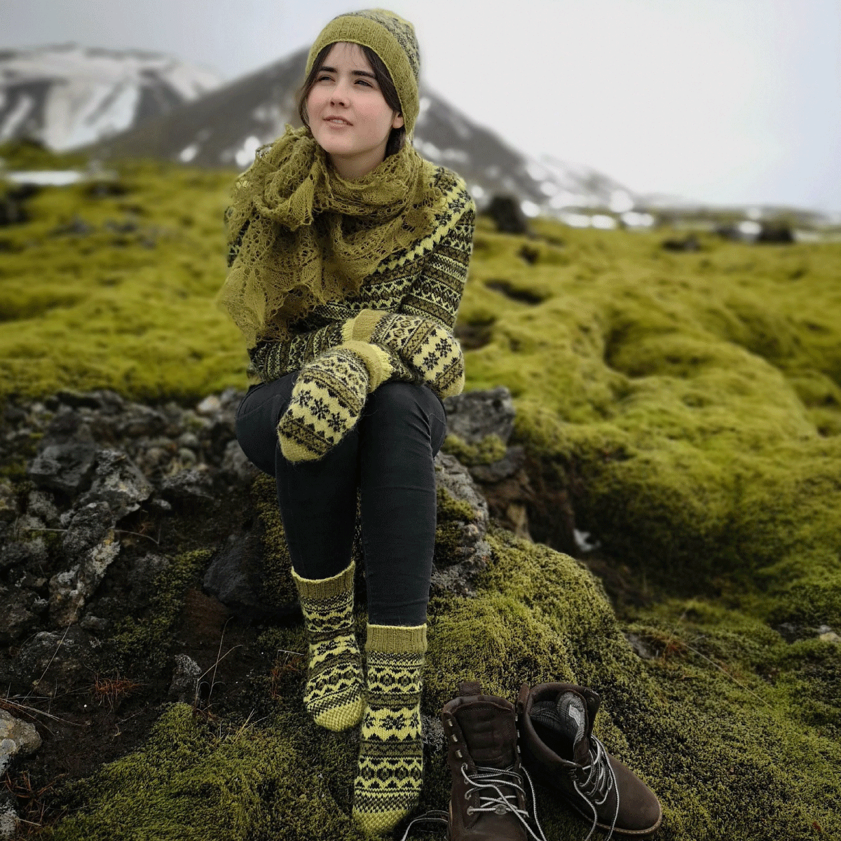 How to Knit Icelandic Socks with Hélène Magnússon