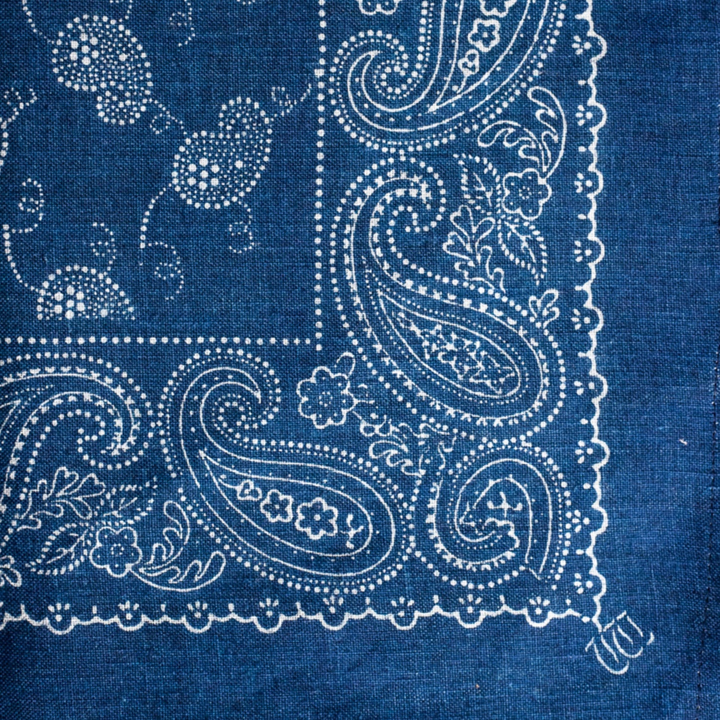 Austria, Karl and Maria Wagner, Blaudruck Basely Print Table Runner