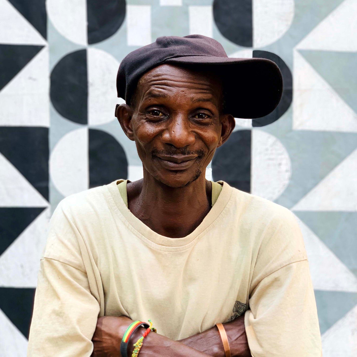 Zambia & France Cross Cultural Collaboration, Tribal Textiles, Hand-Painted Textiles