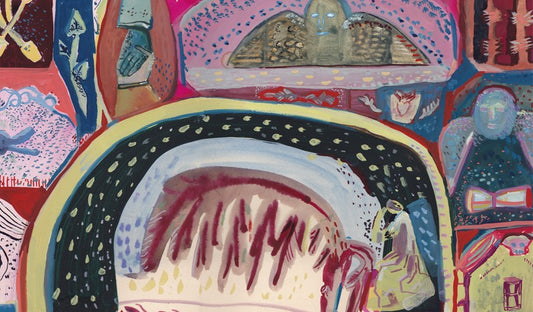 Silk Painting with Rose de Borman