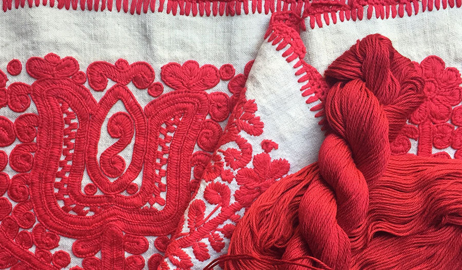 HUNGARIAN WRITTEN EMBROIDERY