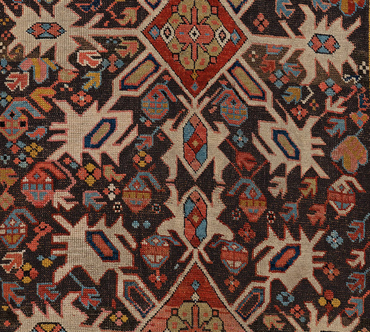 A display for 60 rugs from Claremont Rug Company