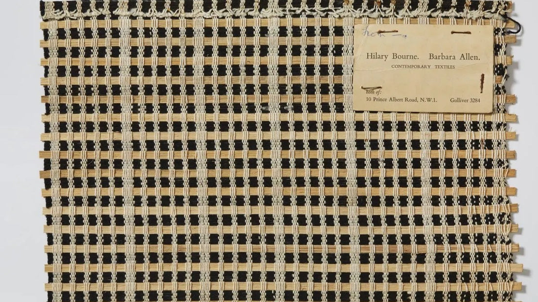 Last Chance: Double Weave: Bourne and Allen’s Modernist Textiles