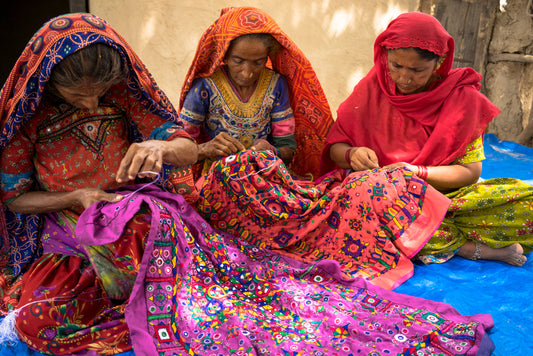 Shrujan: Threads of Hope and Joy