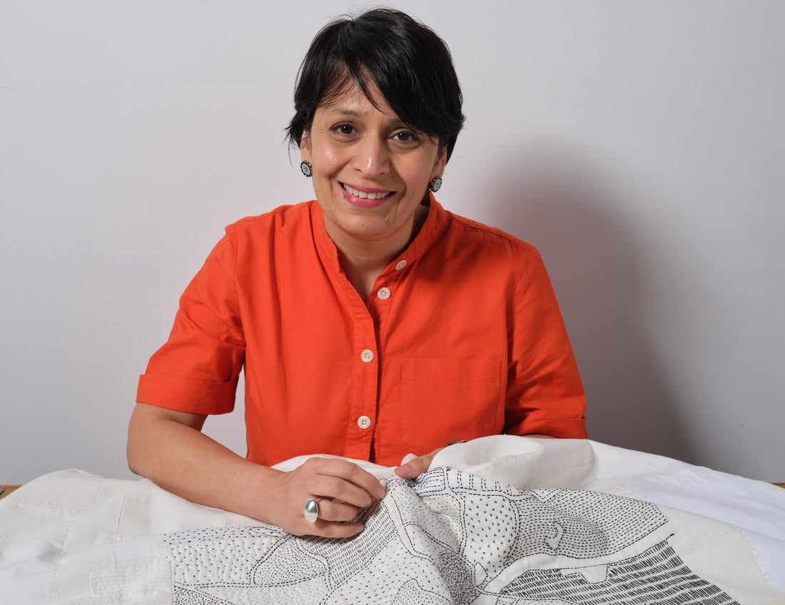 EKTA KAUL AT THE FESTIVAL OF QUILTS