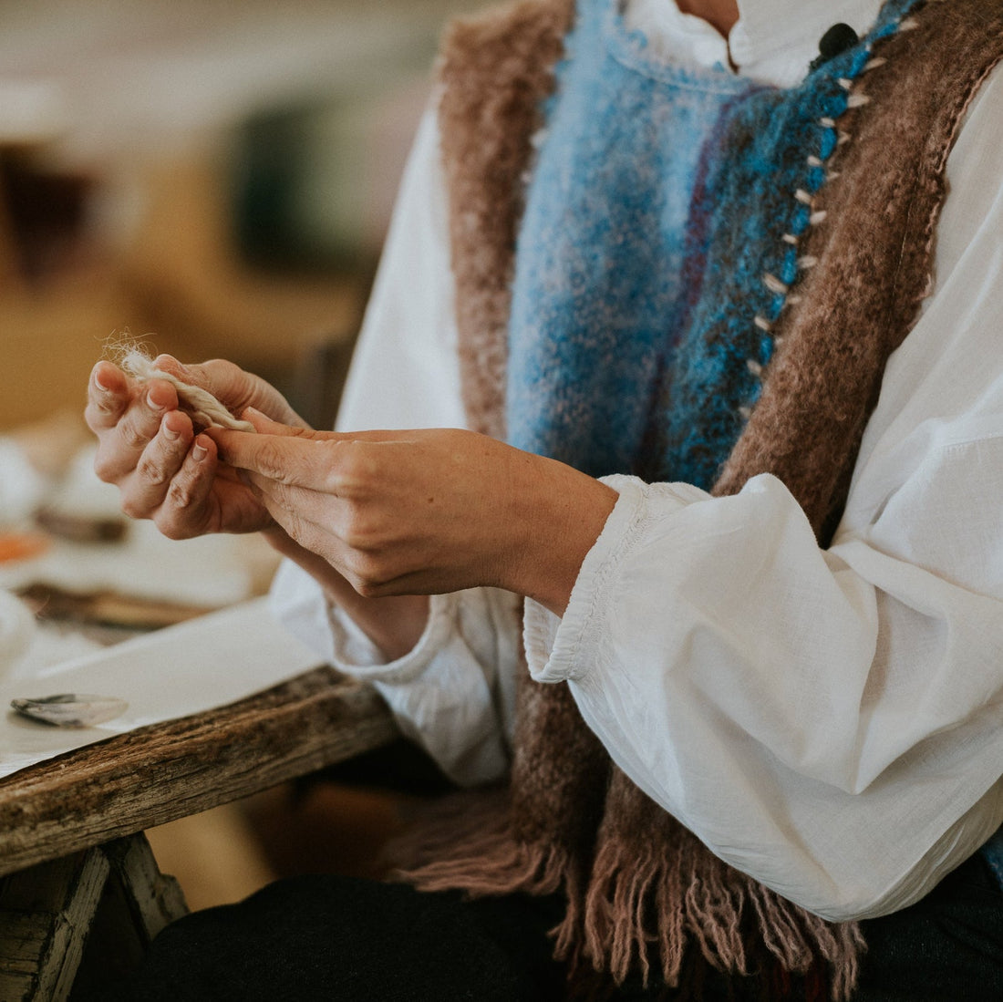 Frances V.H Mohair: Now in the Selvedge Artisan Goods Shop