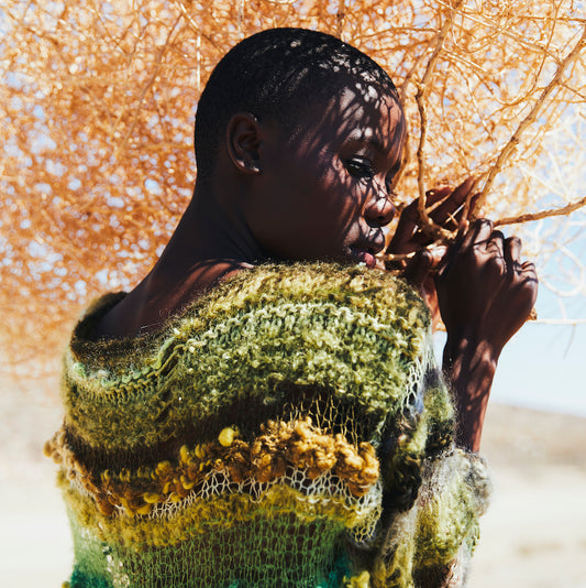  FVHxLM Mohair Knitwear Collection, Frances van Hasselt & Leandi Mulder.   Photographer Jacobus Snyman,