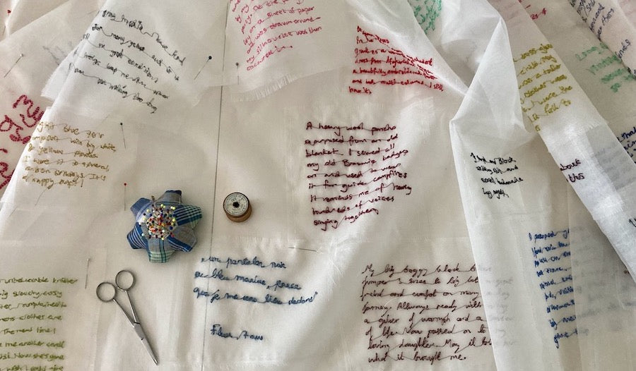FRAGMENT OF A DRESS