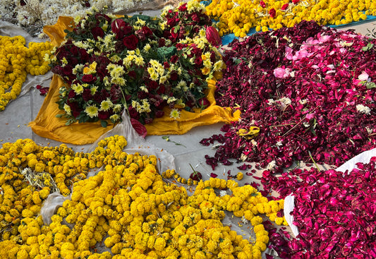 SACRED SHOWERS: ECO-PRINTING AT NILA HOUSE