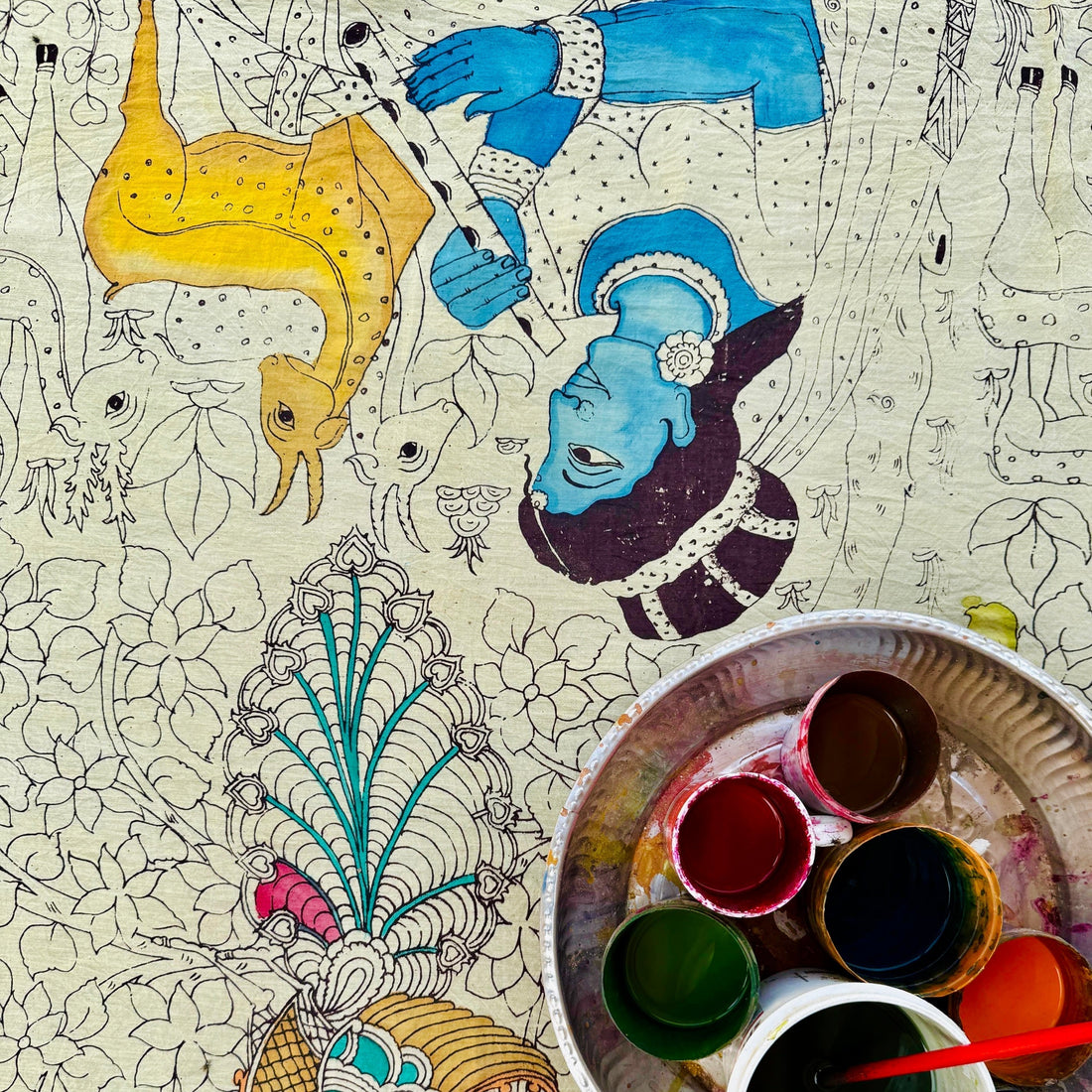 The Art of the Pen: Kalamkari's Enduring Story
