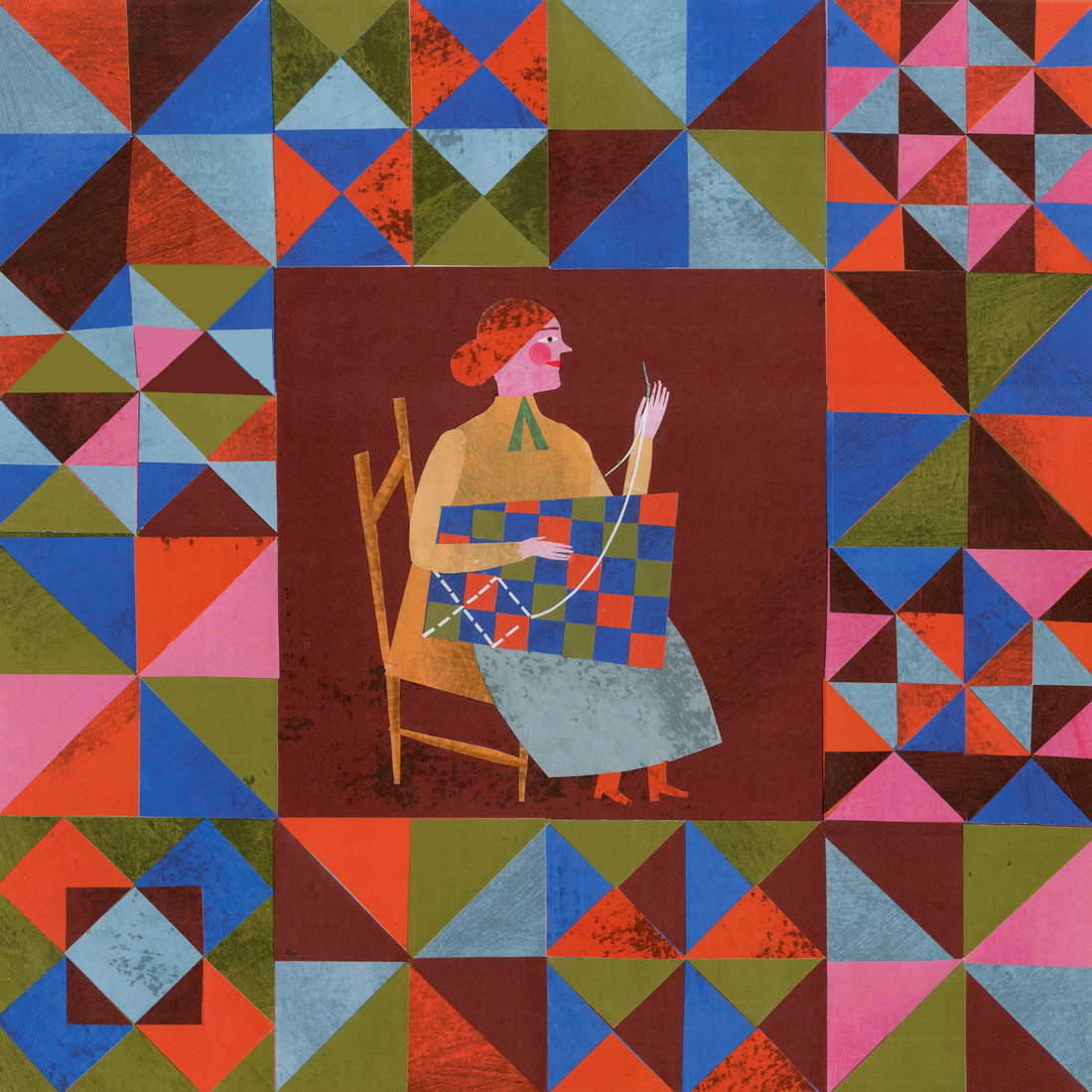 Quilting Reinterpreted: Marion Elliot’s Cut-Paper Tribute