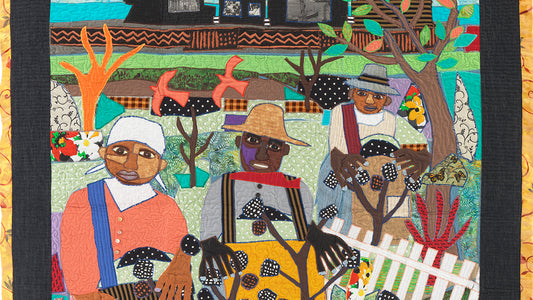 MICHAEL A. CUMMINGS AT THE FESTIVAL OF QUILTS