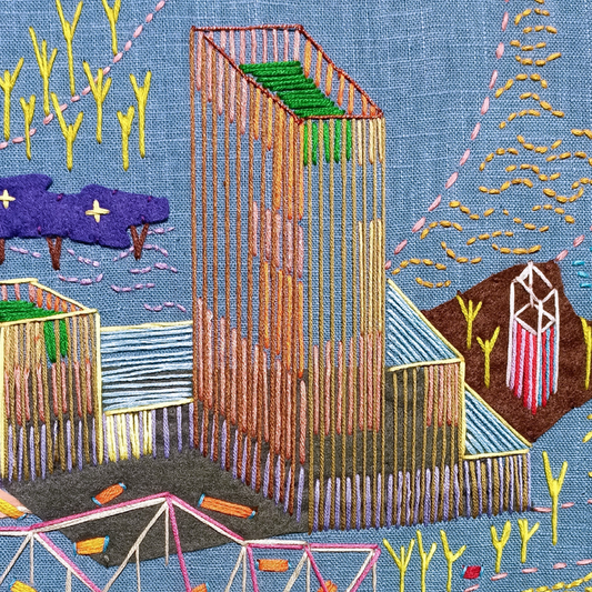 Thread as Blueprint: Mina Gospavić's Embroidered London