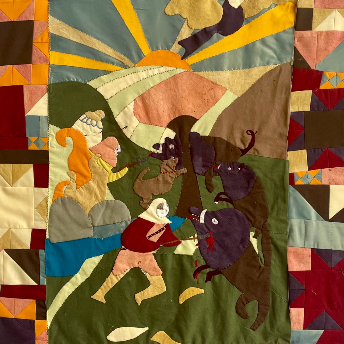 Cutting Through Folklore: Textile Artists Bring Ancient Stories to Chelsea