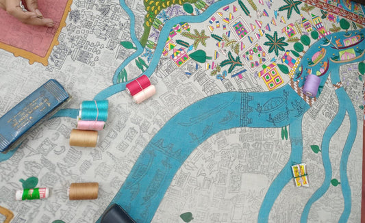 Map Shawls of Kashmir: Panoramic Pictorial Perspectives