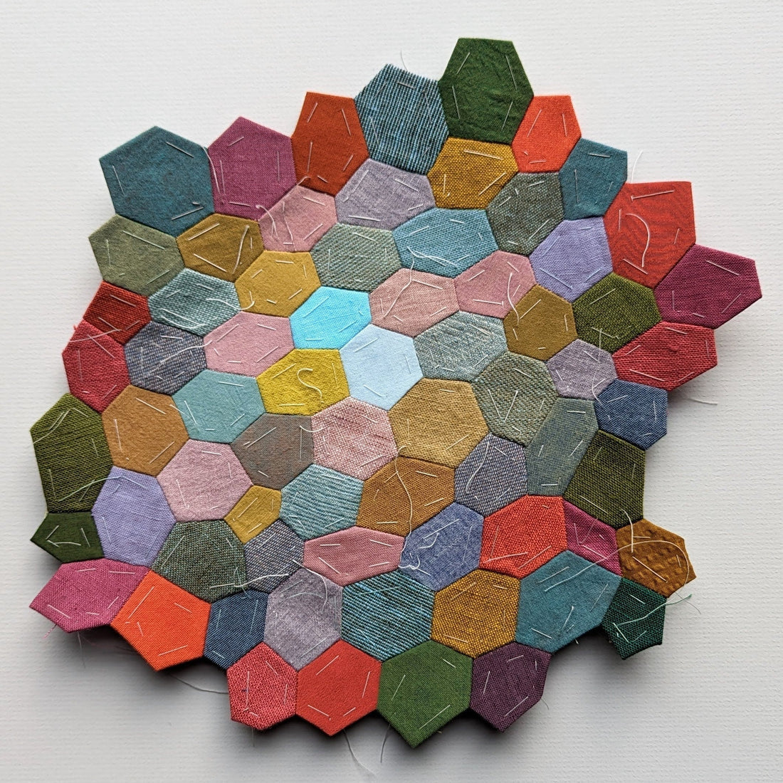 Paper Fragments, Quilted Whole