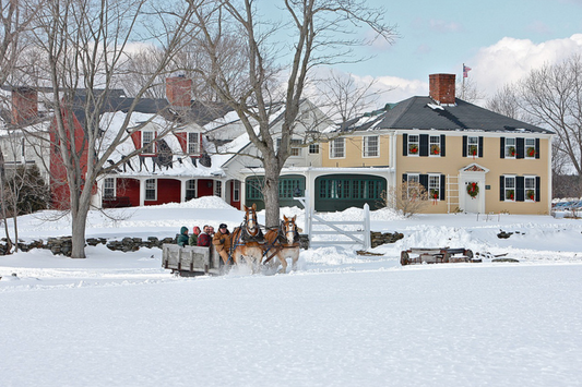  Salem Cross Inn Sleigh Ride in West Brookfield, MA via MOTT