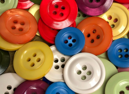 Artisan-made buttons, naturally