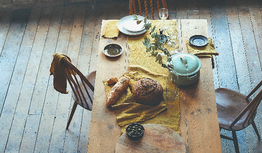 How To Dye Table Linen