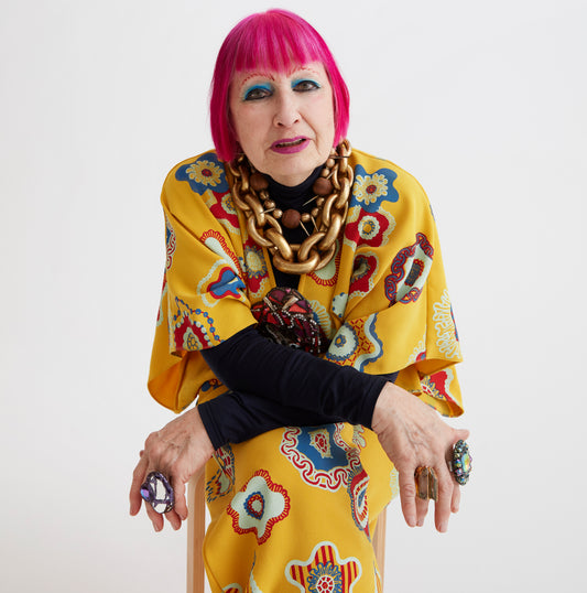 Dame Zandra Rhodes donates archive garments to Powerhouse Museum