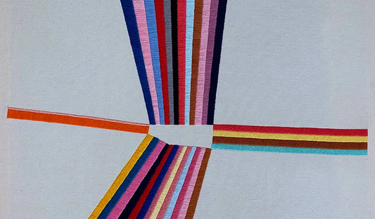 Meditative stitching and storytelling