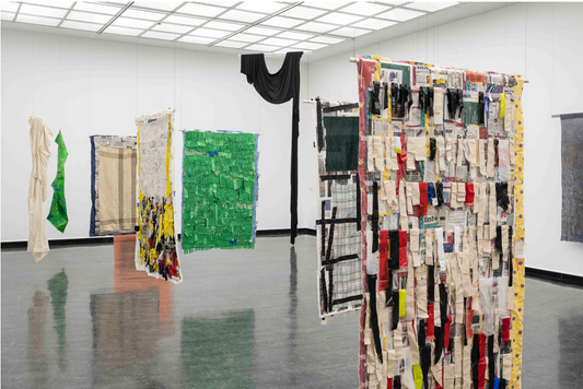 ELISABETH HAARR'S TEXTILES PACK A POLITICAL PUNCH