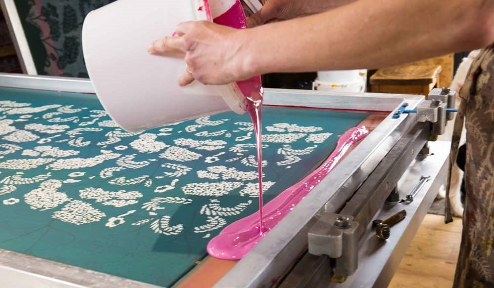 Screen Printing with natural dyes