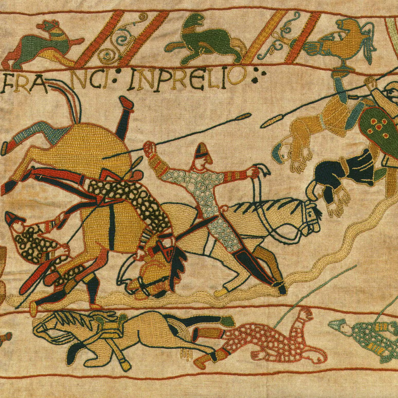 Tuesday 15 September, 11-12 p.m.: Private Tour of the Reading Bayeux Tapestry with Pat Frost of the Textile Society