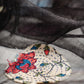 Dotted Patchwork Organza Scarf