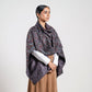 Artisanal Strokes Kantha Scarf (with chocolate-brown lining)