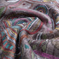 Artisanal Strokes Kantha Scarf (with chocolate-brown lining)