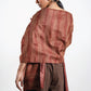 Seashore Kantha Scarf (with rust lining)