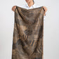 Topography Textures Sujni Scarf (with beige lining)