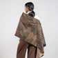 Topography Textures Sujni Scarf (with beige lining)