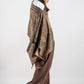 Topography Textures Sujni Scarf (with beige lining)