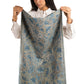 Nymphaea Kantha scarf (with Indigo Lining)