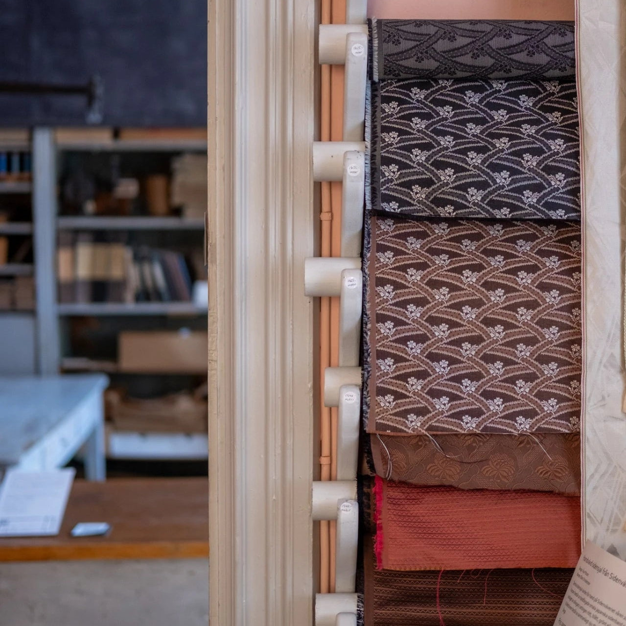 Sweden, Stockholm, Almgren Silk Weaving Mill